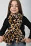 Camel Leopard Soft Textured Plush Children's Neck Collar - 2