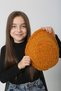 Saffron Curly Plush Bucket Children's Hat - 6
