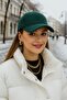 Unisex Emerald Green Stamp Hat