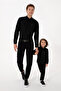 Men's Black Long Sleeve Basic Shirt 50316723-Vr046
