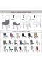 Chair Cover Chair Cover Washable Flexible Elastic Lycra Chair Cover Chair Cover - 5