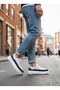 BA0801 BOA High Sole White Parachute Fabric Lacquer Skin Detailed Men's Shoes - 3