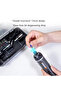 طقم مفكات براغي كهربائية صغيرة من Worx 4V WX240، قابلة لإعادة الشحن عبر USB، أداة حفر يدوية لاسلكية - 4