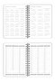 Spiral Bound Hardcover 2026 Daily Agenda A5 - 5