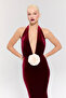 Alhambra Burgundy Gown - 2