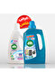 Laundry Shampoo 3L and Stain Remover 1L for White Clothes