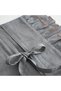 Farah King Size Duvet Cover Set 100% Organic Cotton Satin Piece Paint Hand Embroidered Anthracite 240x220 Cm - 5
