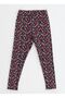 Mini Floral Print Girls' Leggings Size: 10 Years