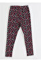 Mini Floral Print Girls' Leggings Size: 10 Years - 6