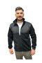 Full Zippered 3 Pocket Outdoor Softshell Fleece Jacket - 4