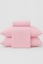 Basic Pink Ranforce Pillowcase Set |   2 Pieces |   (50X70 cm) |   Cotton |   Model with Cover - 4