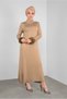 Fur Embroidered Knitting Dress 41034 - 2