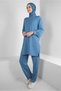 Stone Printed Bicycle Collar Track Suit 43725 - 2