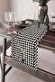 40x140cm Woven Stain Resistant Printed Premium Thai Feather Fabric Tablecloth Decorative Runner Washable