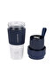 Rechargeable Portable Blender, With Safety Lock , 300 ML Capacity 300 ml 40 W OMSB2439 Pink/Clear - 7