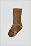 5+1 Pair Premium Cotton Ribbed Textured Baby Socks Set – Donut Collection - 2