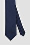 Tie 8 cm Microfiber Polyester Navy Blue Men's Patterned Tie - 2