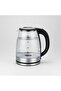 1.8L Glass Body Electric Kettle – Fast Boil, Stainless Steel Heating Plate, Auto Shut-Off - 8