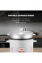 Rice Cooker With Glass Lid 2.2L | Non-Stick Pot, Cook & Keep Warm Functions, - 6