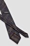 Tie 8 cm Microfiber Polyester Brown Men's Patterned Tie - 3