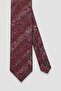 Tie 8 cm Microfiber Polyester Red Men's Patterned Tie - 2