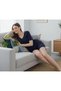 Short Sleeve Viscose V-Neck Pajama Set with Shorts - 3