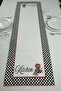 40x140cm Woven Stain Resistant Printed Premium Thai Feather Fabric Tablecloth Runner Washable - 3