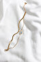 2-PIECE BUTTERFLY FIGURE GOLD STEEL BRACELET - 2