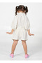 Ecru Linen Girls' Shorts + Tunic Set - 5
