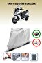 Compatible with Sym Joymax 250i ABS GRAY MOTORCYCLE BRAND REAR BAG