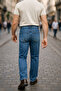 Regular Fit Jean Martin High Waist Standard Cut Flexible Light Blue Men's Jeans C336 - 8