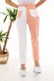 Double Color Block Boyfriend Jeans - 5
