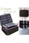 Waterproof 3-Layer Document Bag with Password Lock - Passport & Document Organizer - 2
