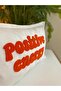 Positive Energy Punch Embroidered Throw Pillow Cover - Cotton Throw Pillow Cover - 30X50Cm - 2