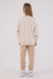 Girl's Beige Tracksuit Set 50318956-Vr011 - 4