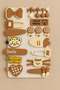 Girl's Buckle Latch Buckle Set of 14 - 2