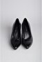 Seç 224 Genuine Leather Stiletto Shoes (7cm) Black Patent Leather - 4
