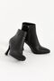 100% Genuine Leather Black Women's Boots - 5