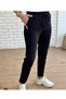 Women's Full Lyclary Waist Lace-Up Super Comfortable Double Leg Ankle-Length Top Line Pants - 5