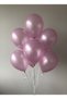 50-Piece Metallic Baby Pink Balloon Set 12 Inch (30 cm) |   Helium Compatible, Party and Decoration Balloon - 3