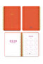 Melimelek 2026 Daily Agenda Orange (Cloth Cover) - Ceyda Düvenci - 2