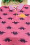 Children's Polo Neck Dinosaur T-Shirt Short Sleeve Summer Lacos - 2