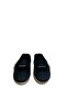 Asian Black Beige Sole Stone Indoor Slippers - 2