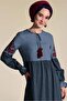 Embroidered and Tasseled Dress 4605
