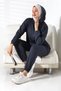 Women's Seasonal Bottom and Top Comfortable Smoked Sports Hijab Suit - 5