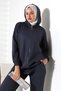 Women's Seasonal Bottom and Top Comfortable Smoked Sports Hijab Suit - 6