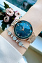 Women's Wristwatch 3 Atm Water Resistant Rose Gold Steel Band Gdkb2003C4 - 5