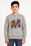 Atabay 174-10-25 Boy's Bluz Bz-X Printed 2 Thread Without Shardon 13/16 Years Old