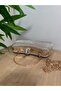 Gold Color Evening Bag with Gold Details, Stylish Evening Bag - 4