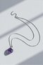 Amethyst Heart Natural Stone Necklace (Abundance, Positivity, Love of Life) - 3